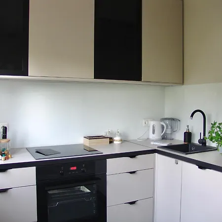 Apartment BEIGE 24h Parking Piekary Airport Katowice Pyrzowice