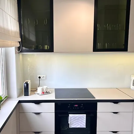 Apartament Apartment BEIGE 24h Parking Piekary Airport Katowice Pyrzowice